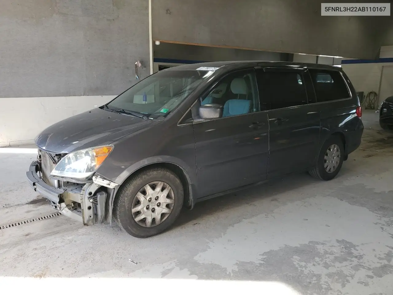 5FNRL3H22AB110167 2010 Honda Odyssey Lx
