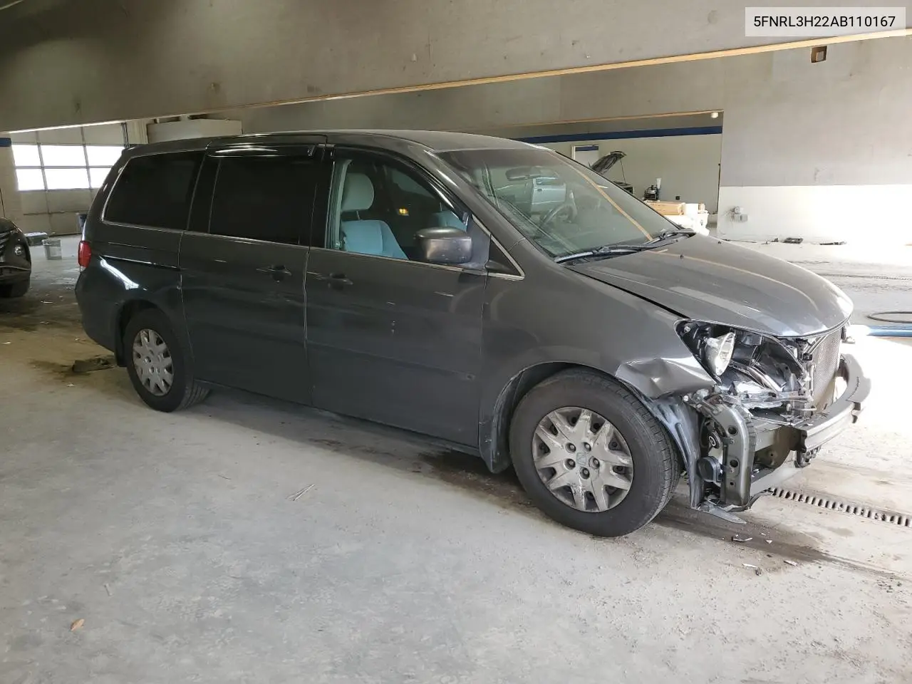 5FNRL3H22AB110167 2010 Honda Odyssey Lx