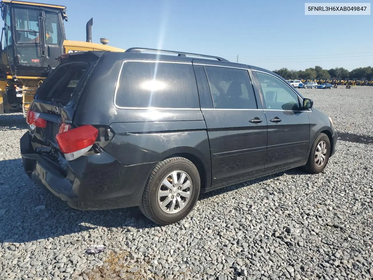 5FNRL3H6XAB049847 2010 Honda Odyssey Exl