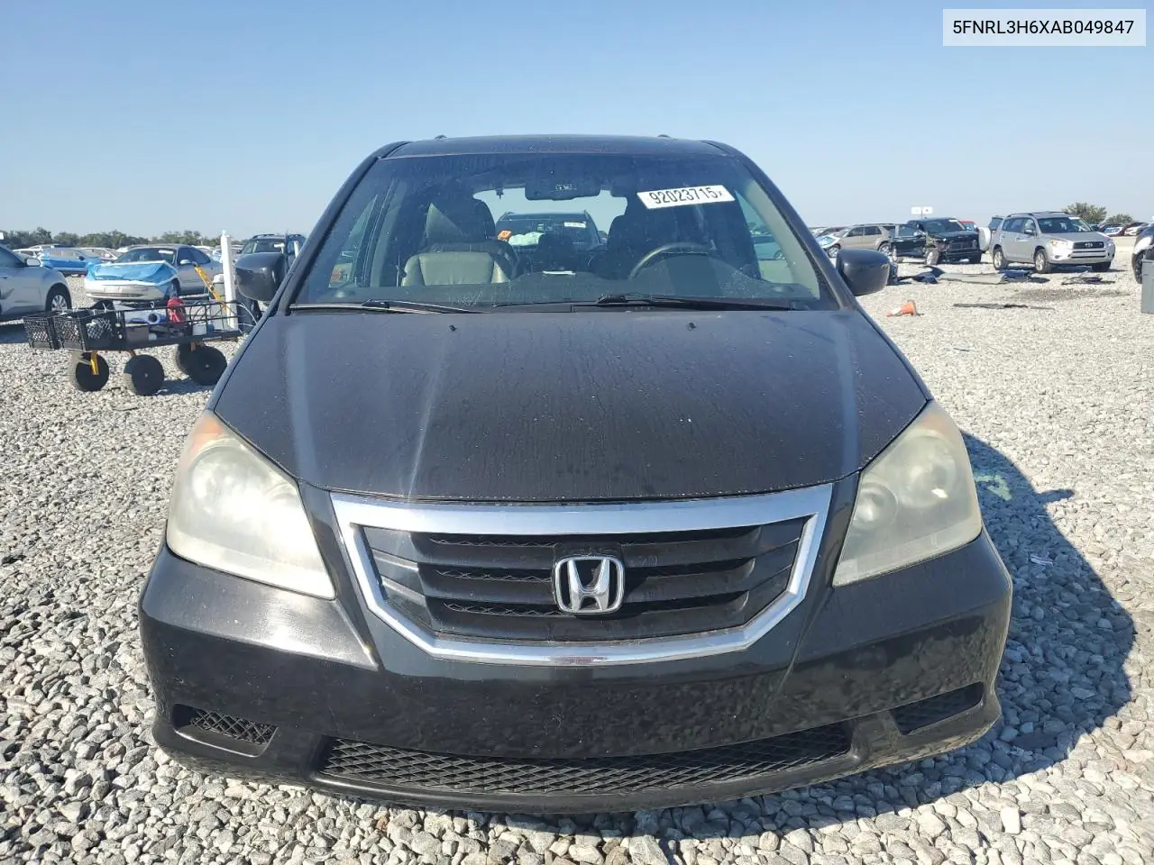 5FNRL3H6XAB049847 2010 Honda Odyssey Exl