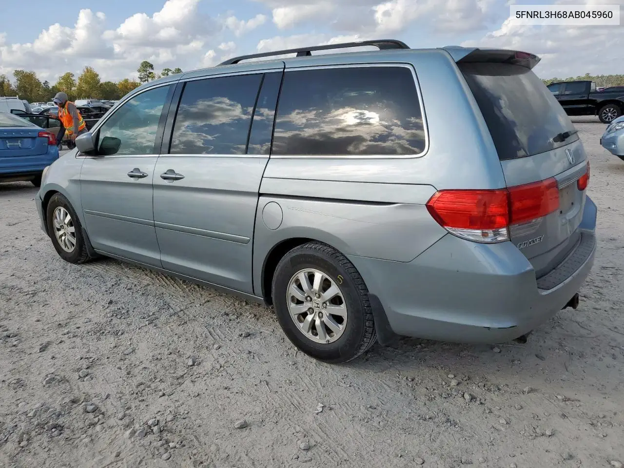 5FNRL3H68AB045960 2010 Honda Odyssey Exl
