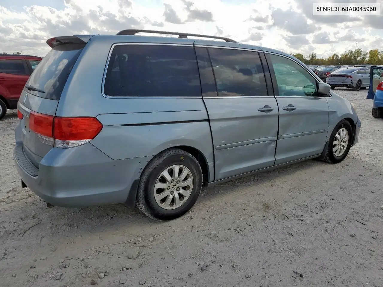 5FNRL3H68AB045960 2010 Honda Odyssey Exl