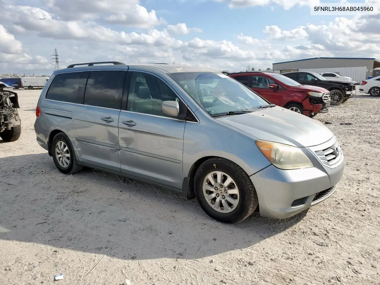 5FNRL3H68AB045960 2010 Honda Odyssey Exl