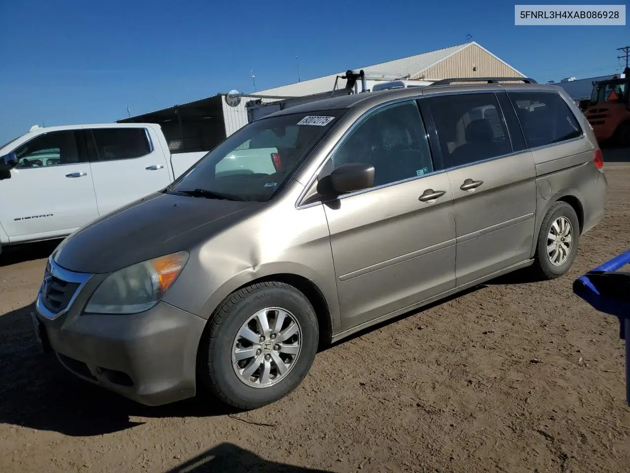 5FNRL3H4XAB086928 2010 Honda Odyssey Ex