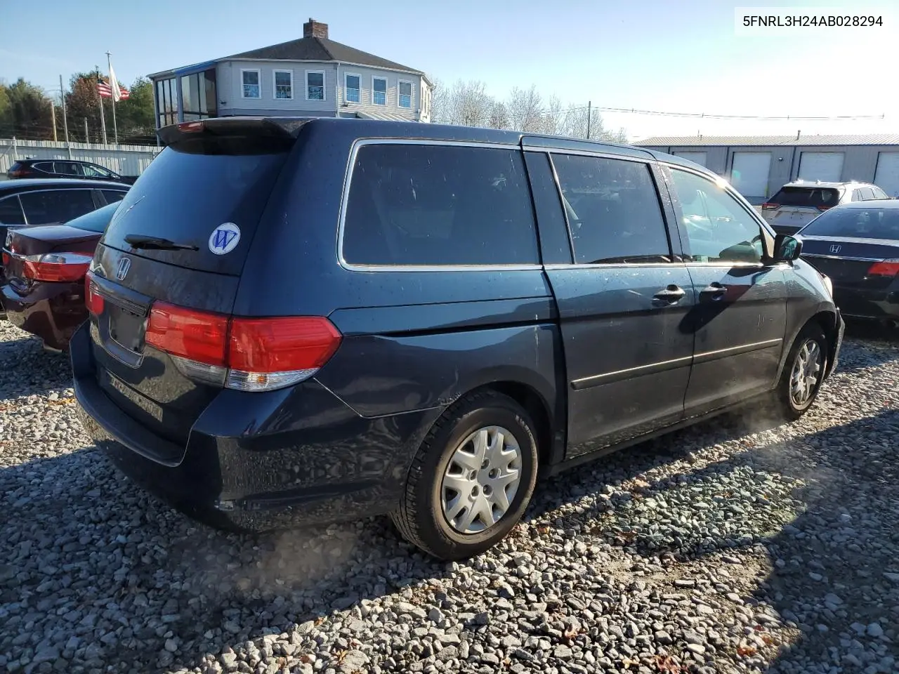 5FNRL3H24AB028294 2010 Honda Odyssey Lx