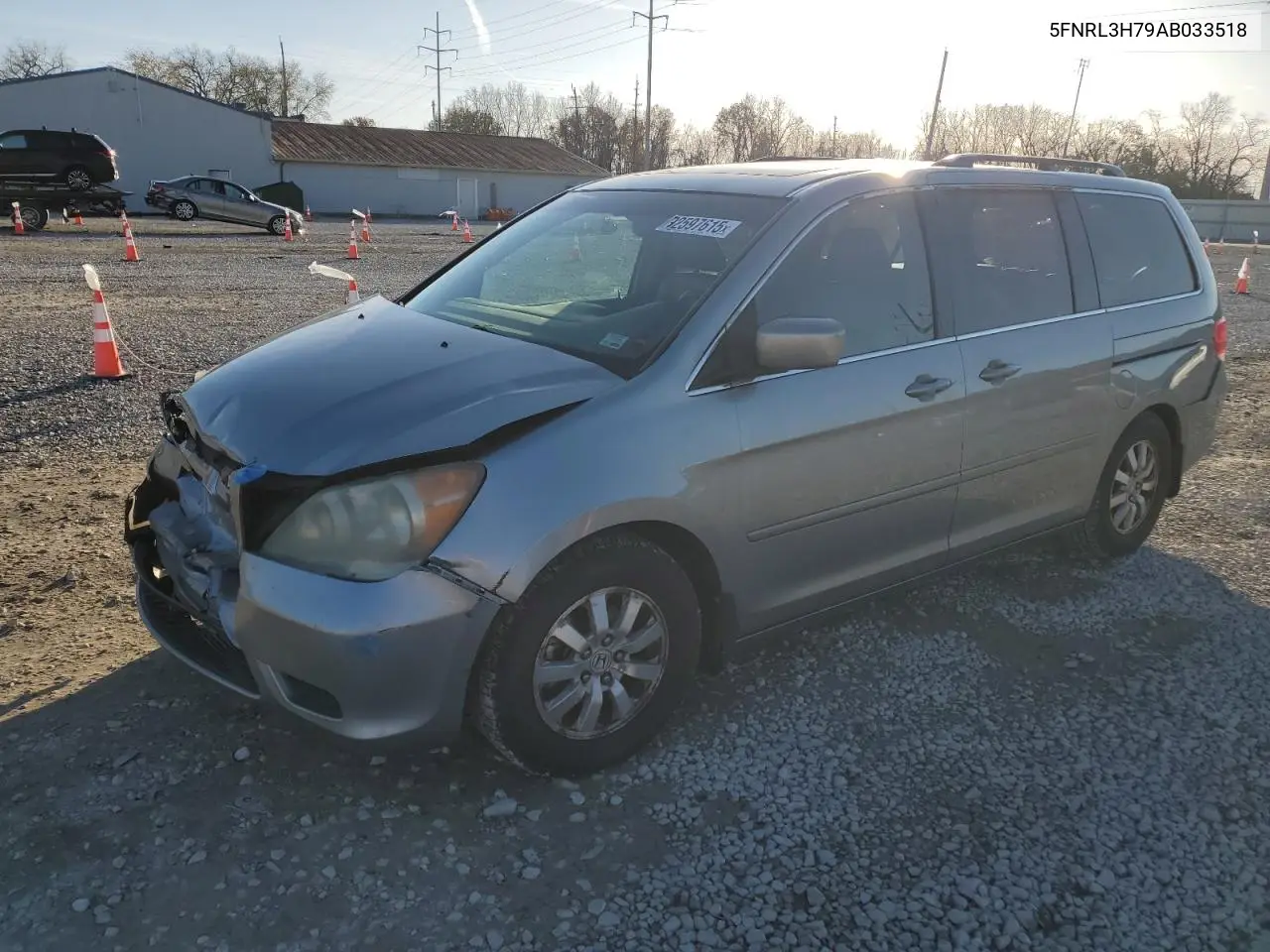 5FNRL3H79AB033518 2010 Honda Odyssey Exl