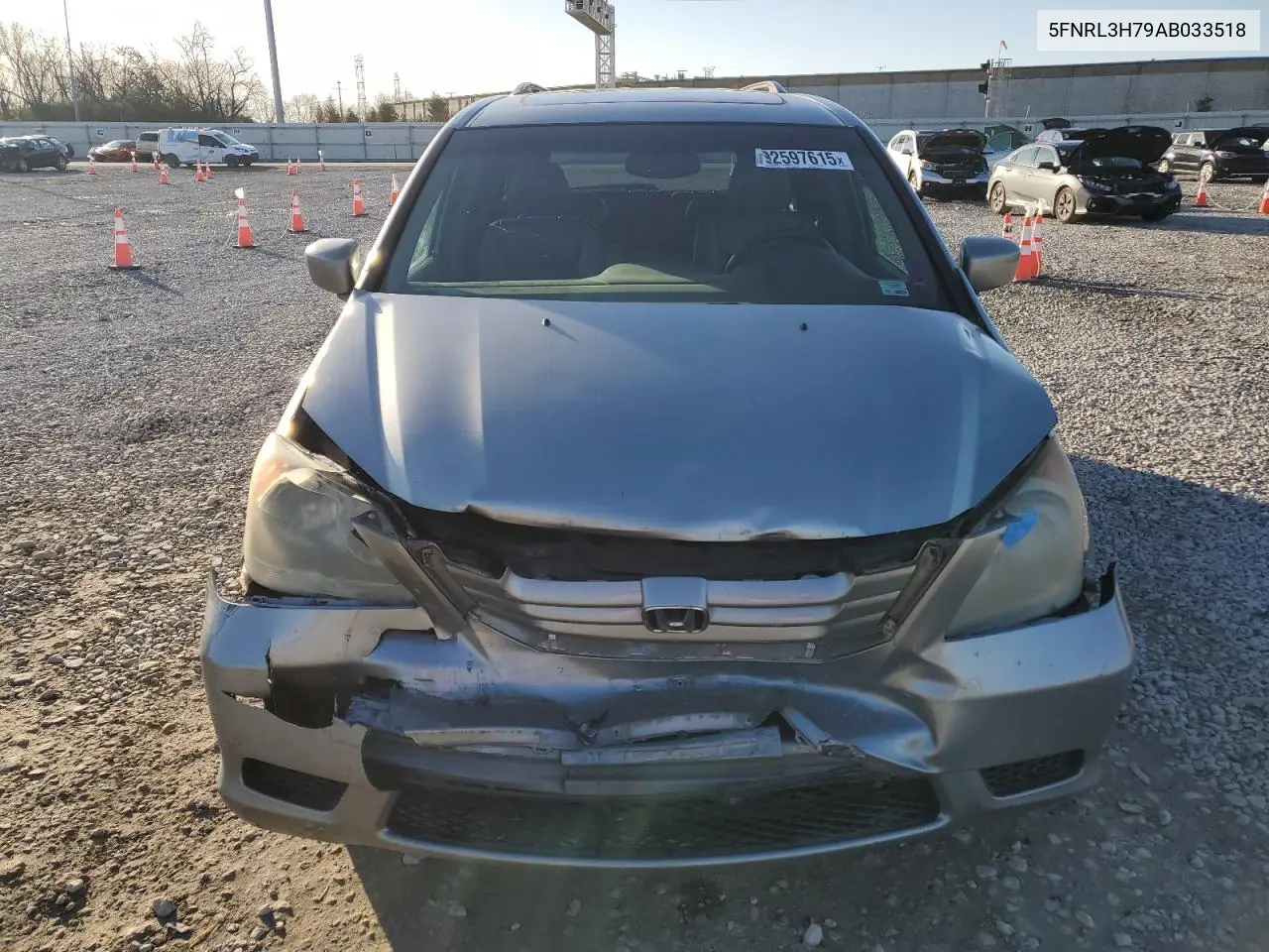 5FNRL3H79AB033518 2010 Honda Odyssey Exl