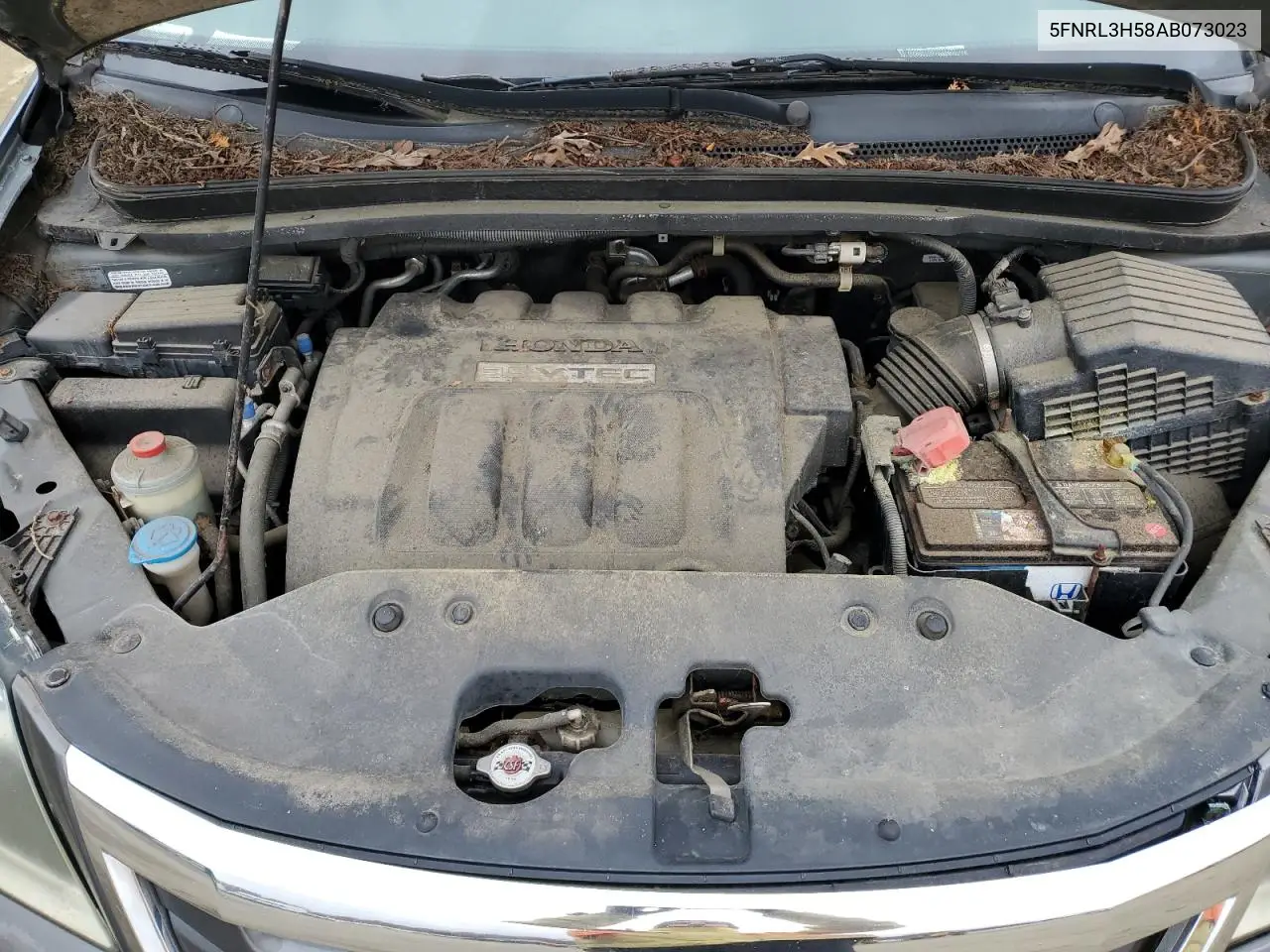 5FNRL3H58AB073023 2010 Honda Odyssey Ex