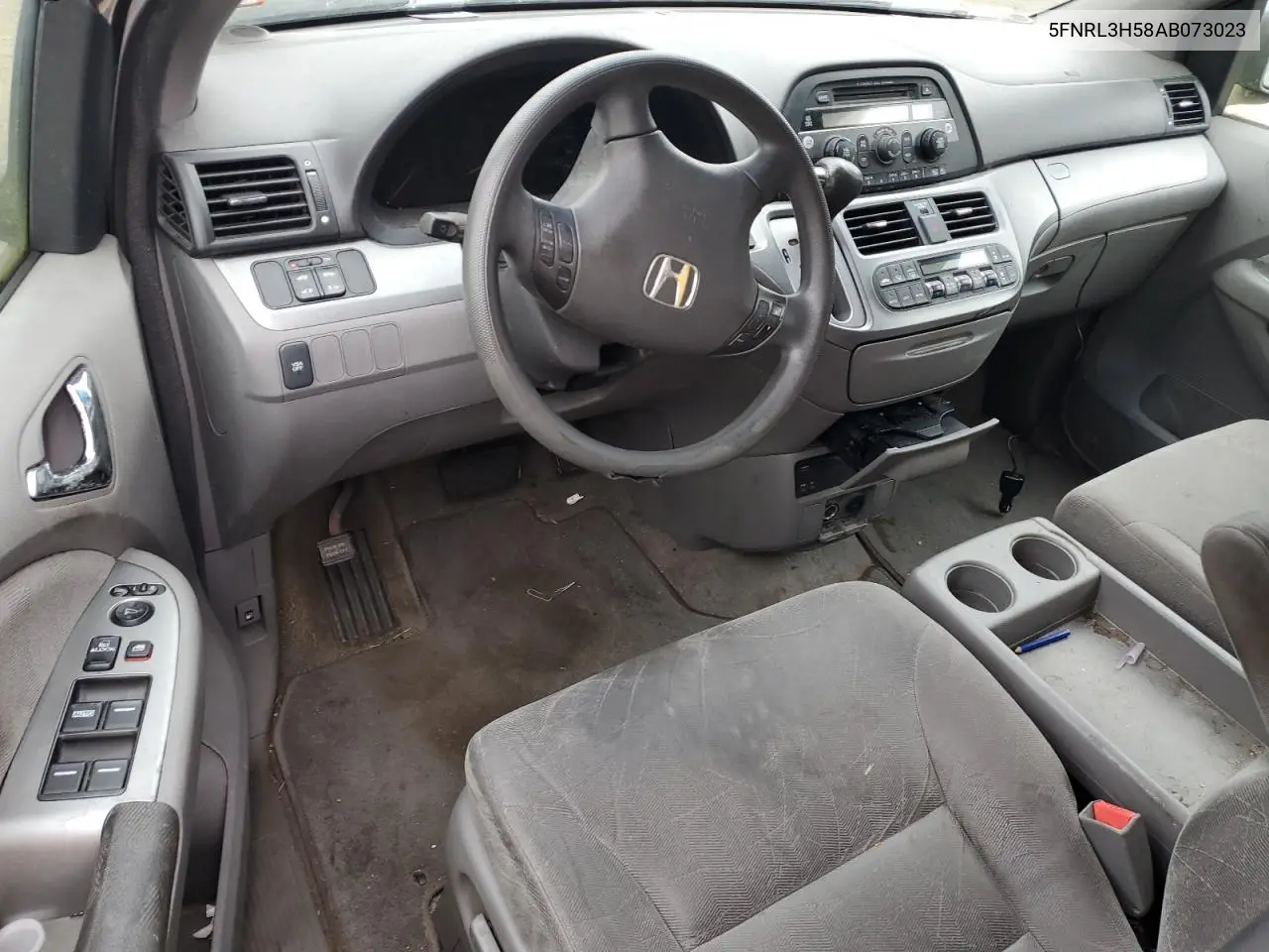5FNRL3H58AB073023 2010 Honda Odyssey Ex