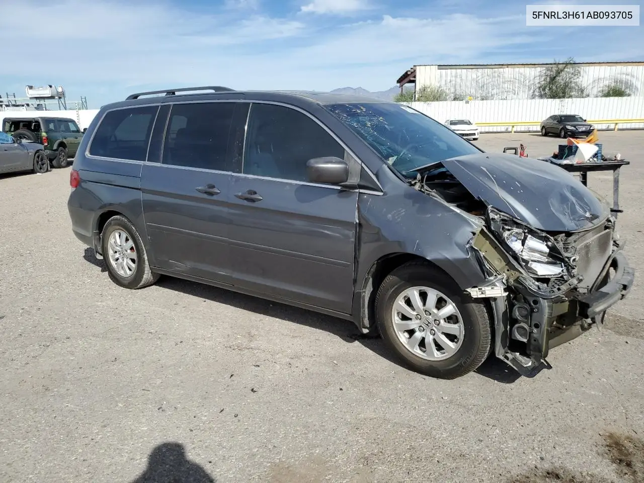 5FNRL3H61AB093705 2010 Honda Odyssey Exl