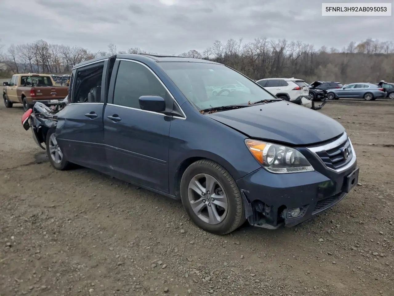 5FNRL3H92AB095053 2010 Honda Odyssey Touring