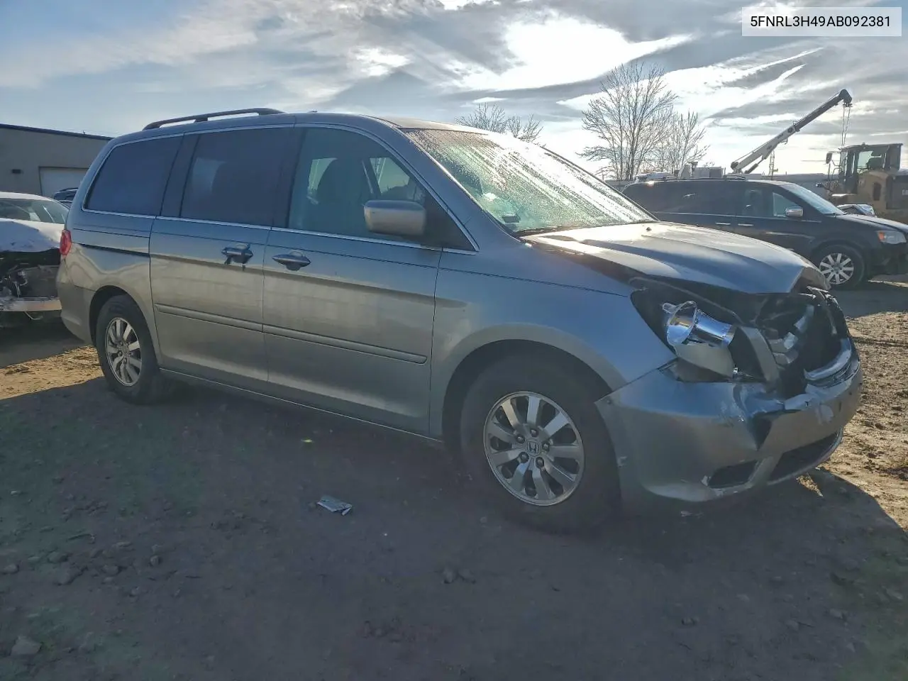 5FNRL3H49AB092381 2010 Honda Odyssey Ex