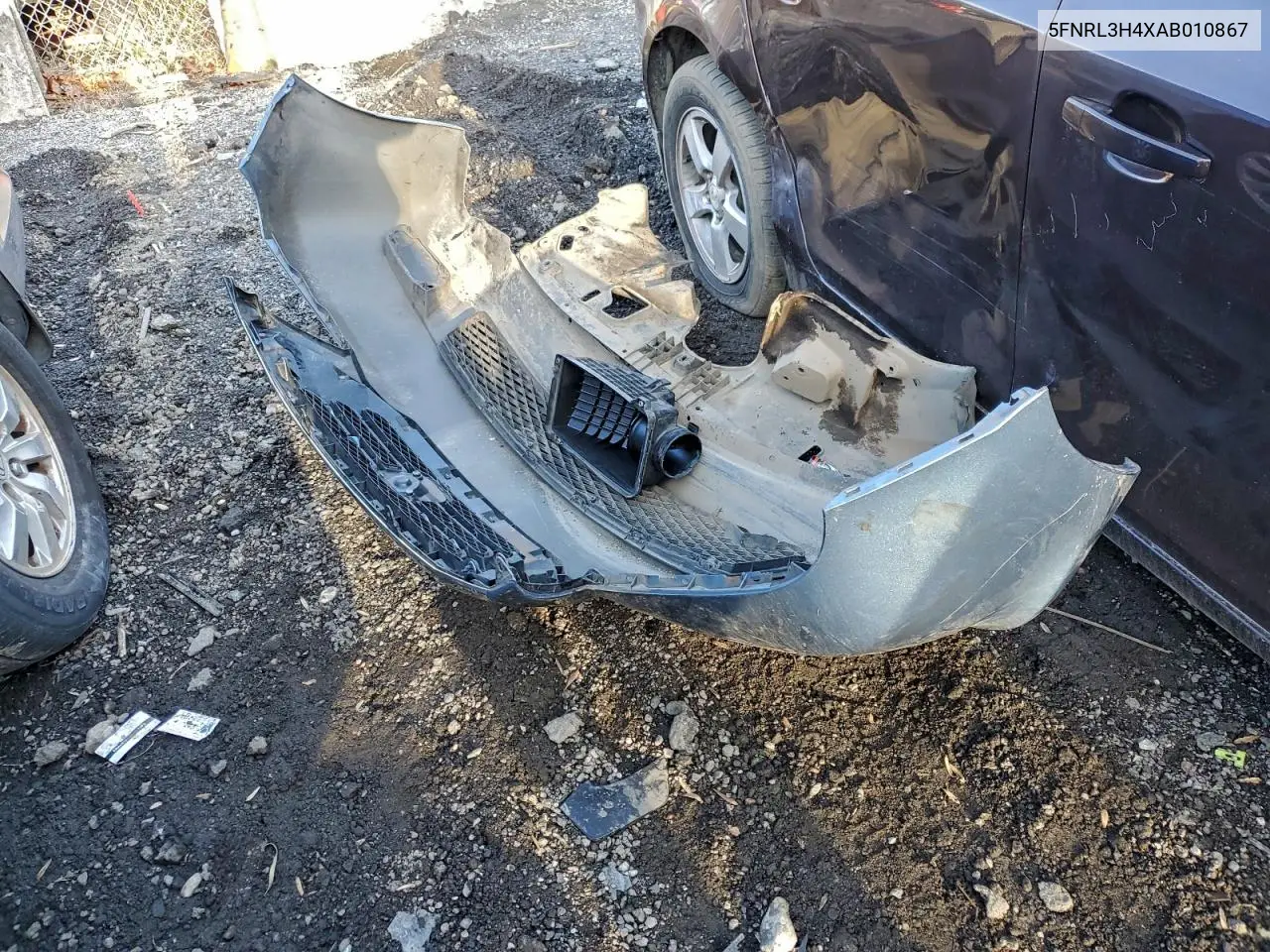 5FNRL3H4XAB010867 2010 Honda Odyssey Ex