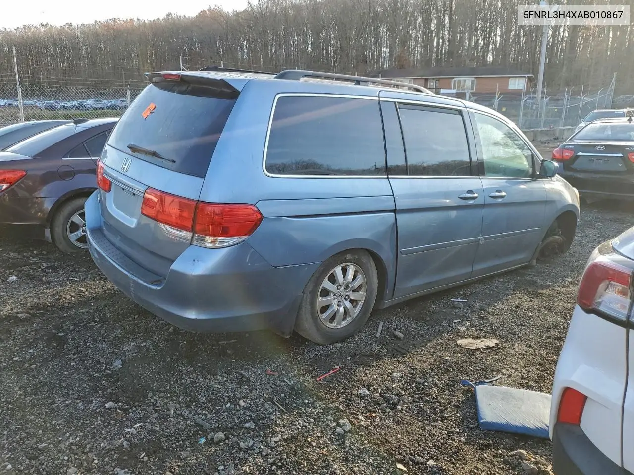 5FNRL3H4XAB010867 2010 Honda Odyssey Ex