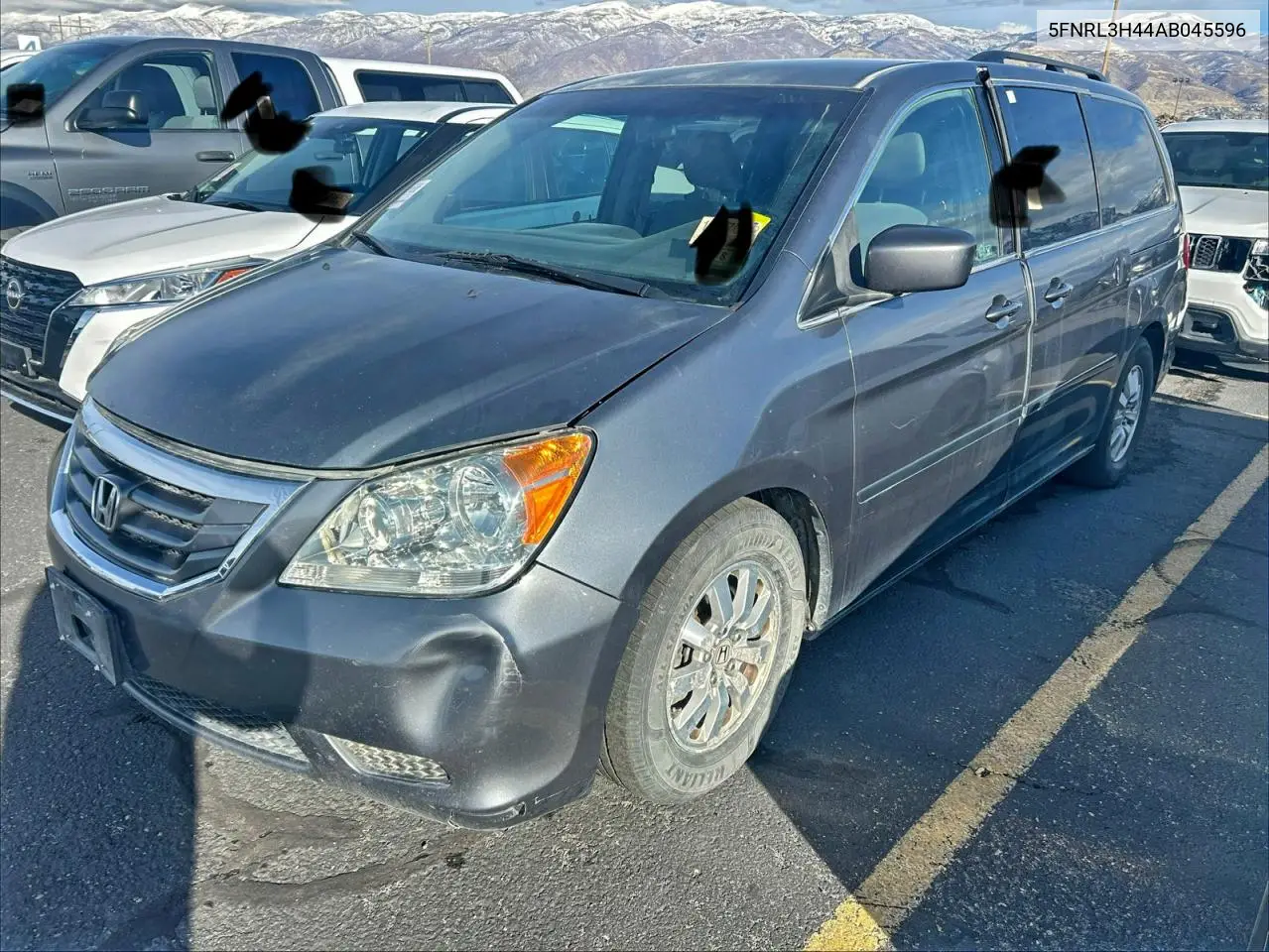 5FNRL3H44AB045596 2010 Honda Odyssey Ex