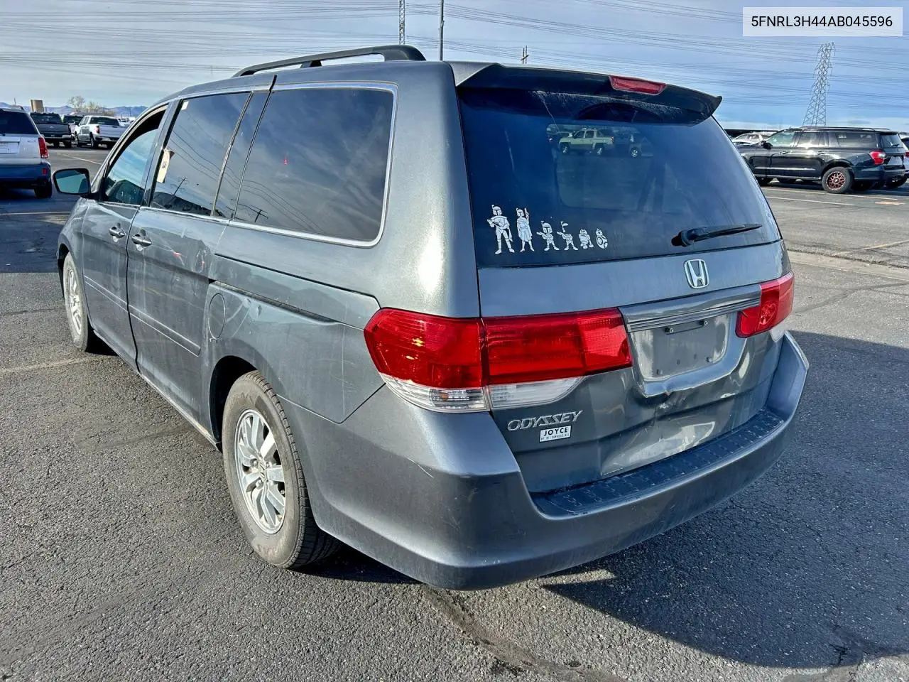 5FNRL3H44AB045596 2010 Honda Odyssey Ex