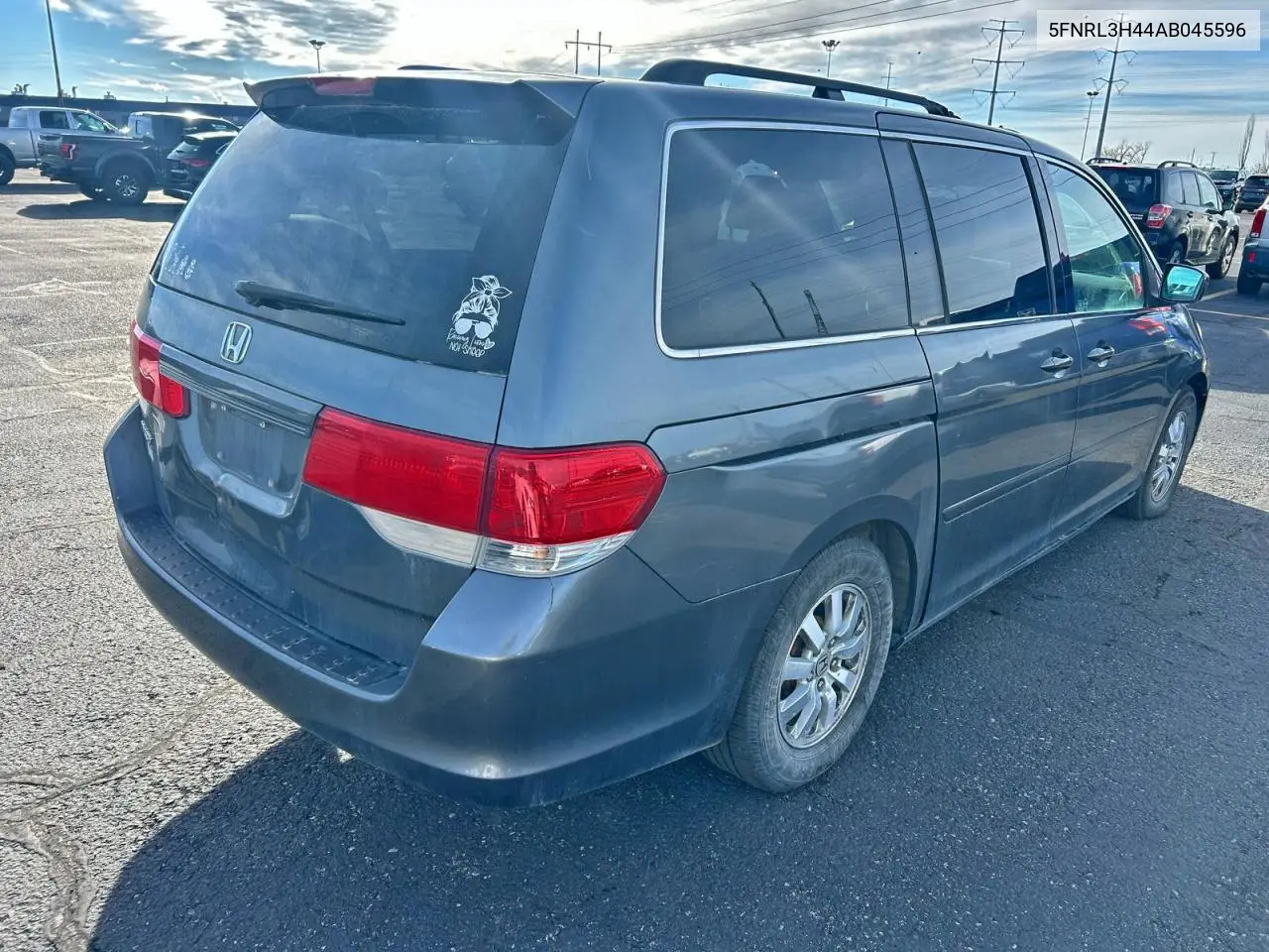 5FNRL3H44AB045596 2010 Honda Odyssey Ex