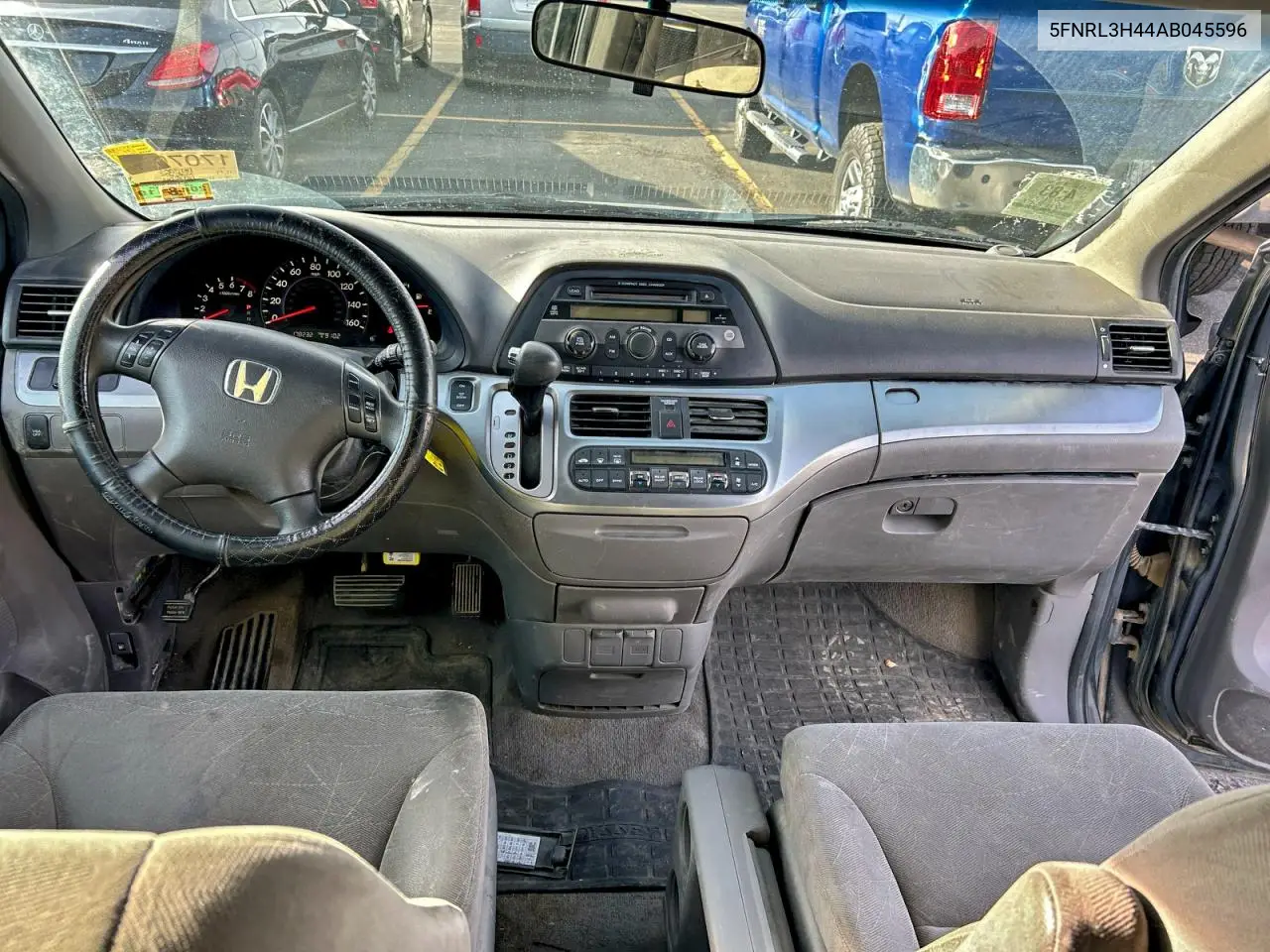 5FNRL3H44AB045596 2010 Honda Odyssey Ex