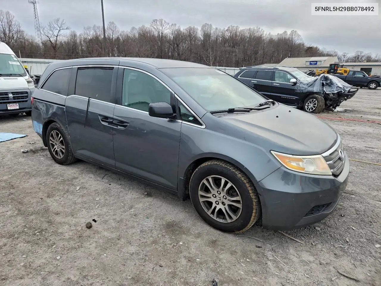 5FNRL5H29BB078492 2011 Honda Odyssey Lx