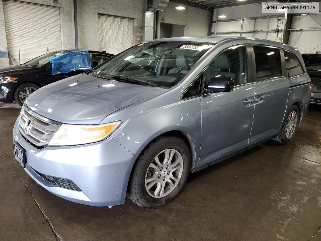 2011 Honda Odyssey Exl VIN: 5FNRL5H65BB091176 Lot: 52391354