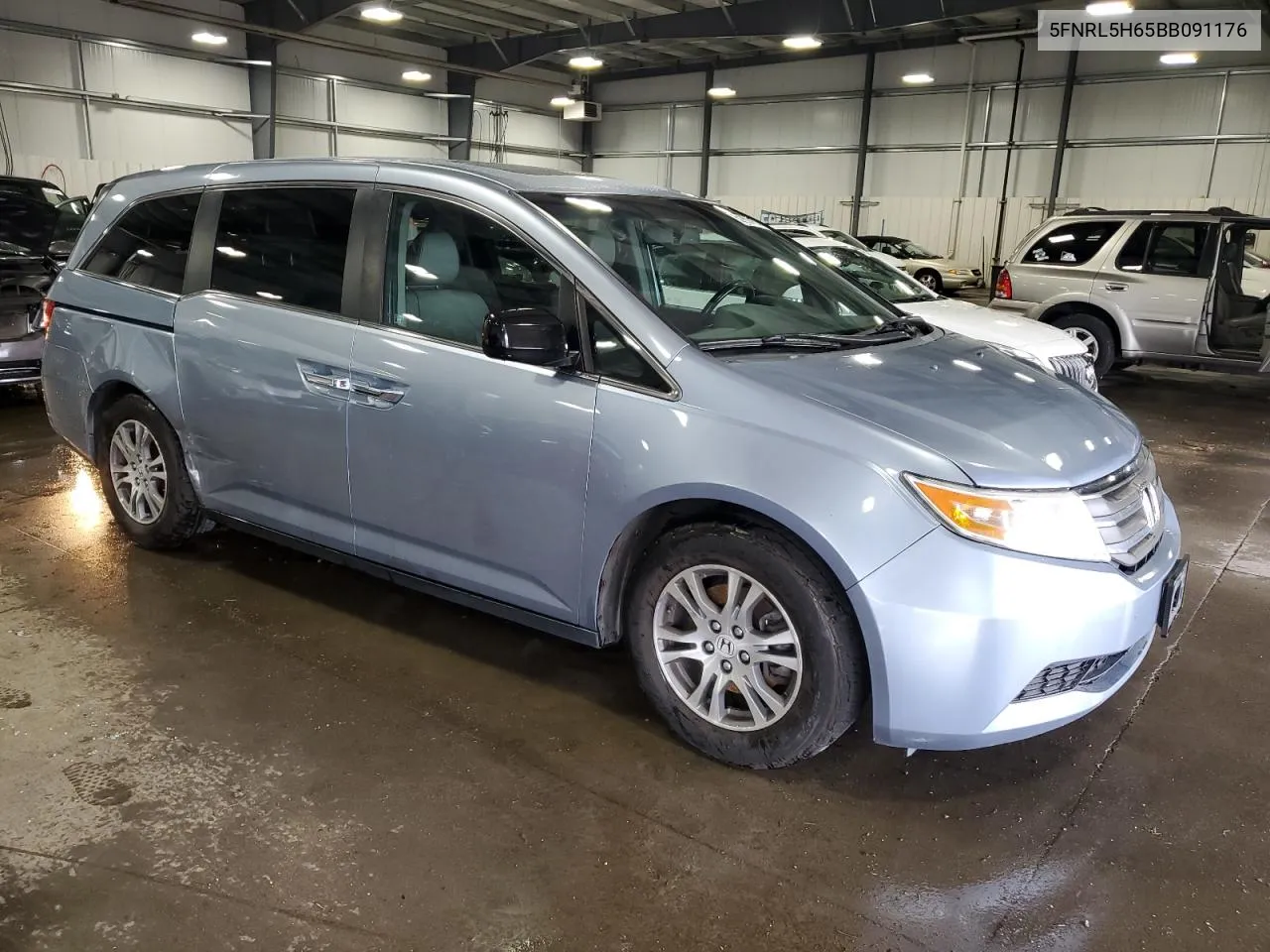 2011 Honda Odyssey Exl VIN: 5FNRL5H65BB091176 Lot: 52391354