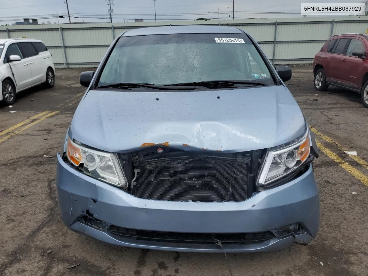 5FNRL5H42BB037929 2011 Honda Odyssey Ex