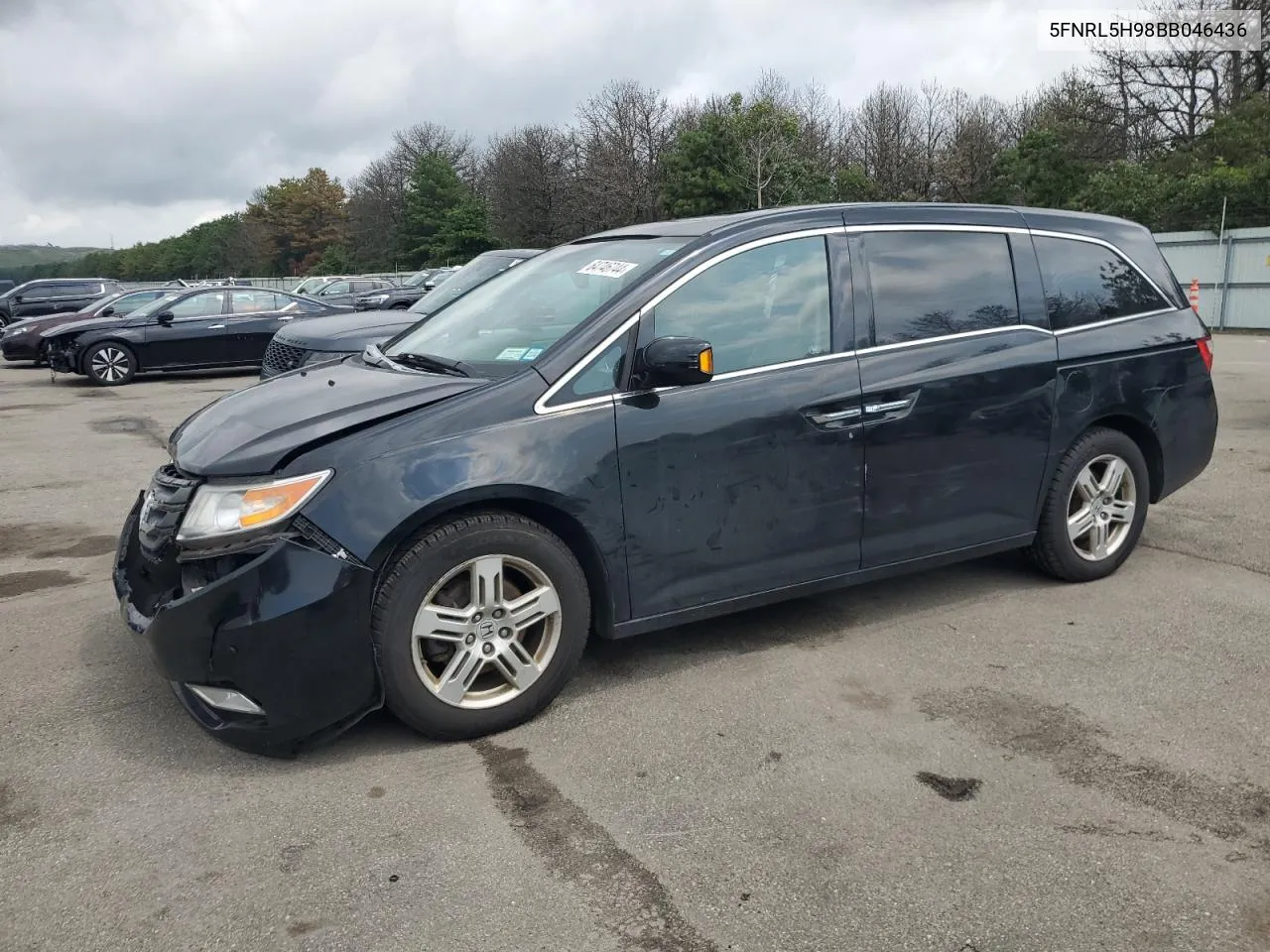 2011 Honda Odyssey Touring VIN: 5FNRL5H98BB046436 Lot: 64746744