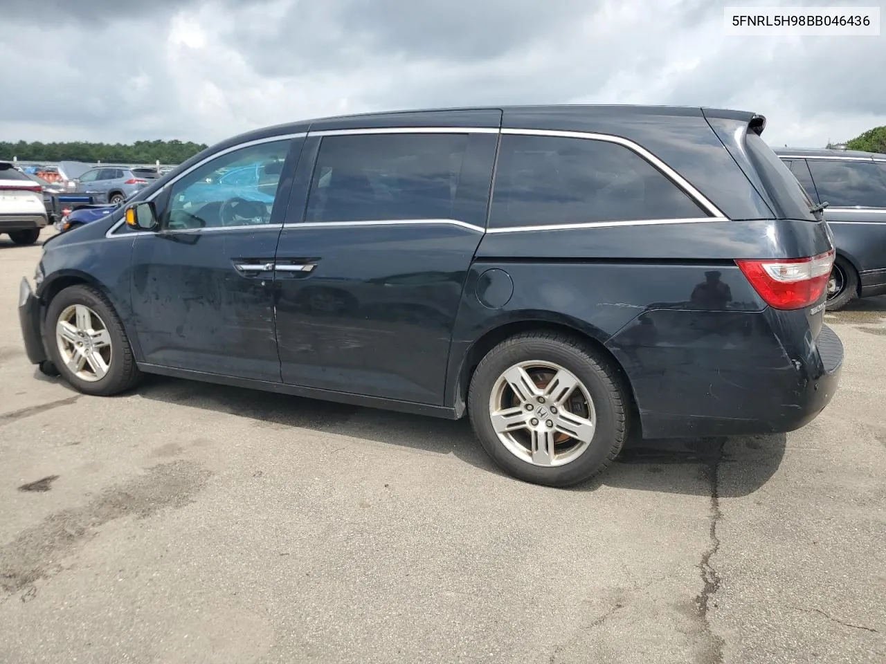 2011 Honda Odyssey Touring VIN: 5FNRL5H98BB046436 Lot: 64746744