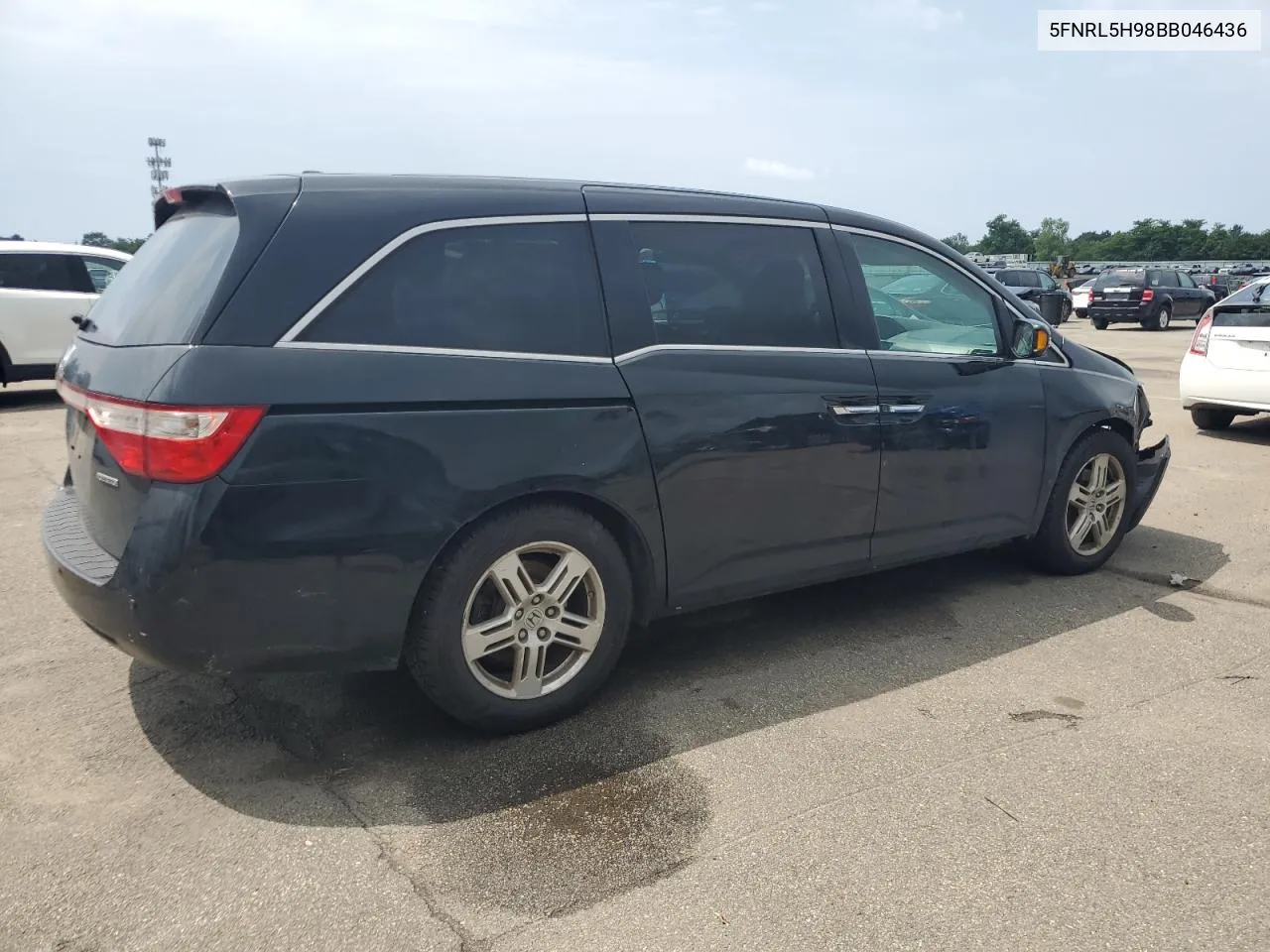 2011 Honda Odyssey Touring VIN: 5FNRL5H98BB046436 Lot: 64746744