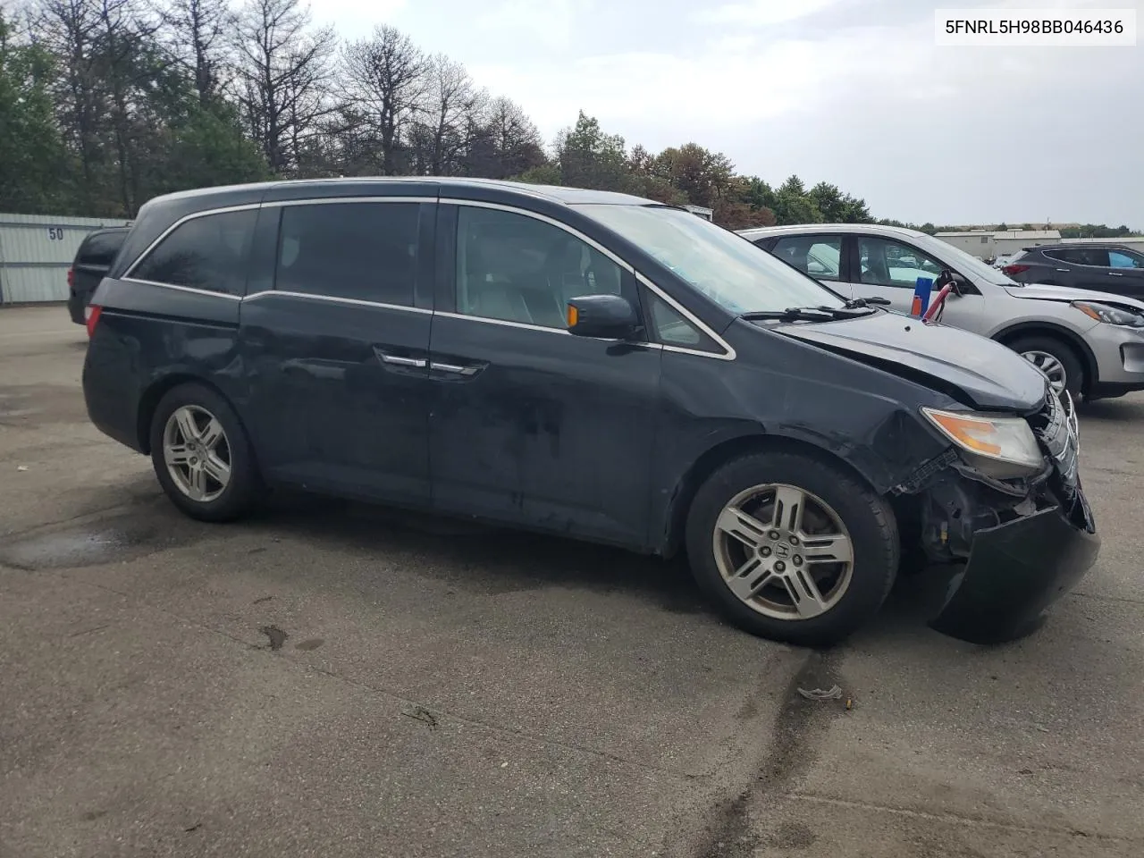 2011 Honda Odyssey Touring VIN: 5FNRL5H98BB046436 Lot: 64746744