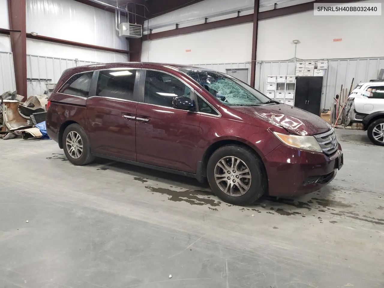 2011 Honda Odyssey Ex VIN: 5FNRL5H40BB032440 Lot: 66303064