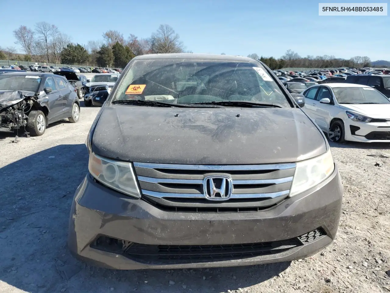 5FNRL5H64BB053485 2011 Honda Odyssey Exl