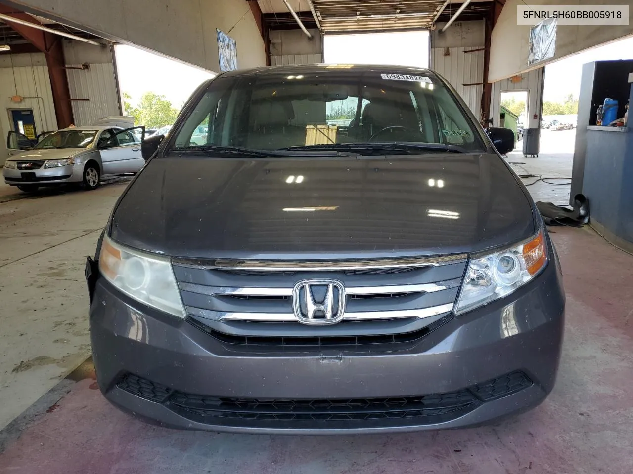 2011 Honda Odyssey Exl VIN: 5FNRL5H60BB005918 Lot: 69834824