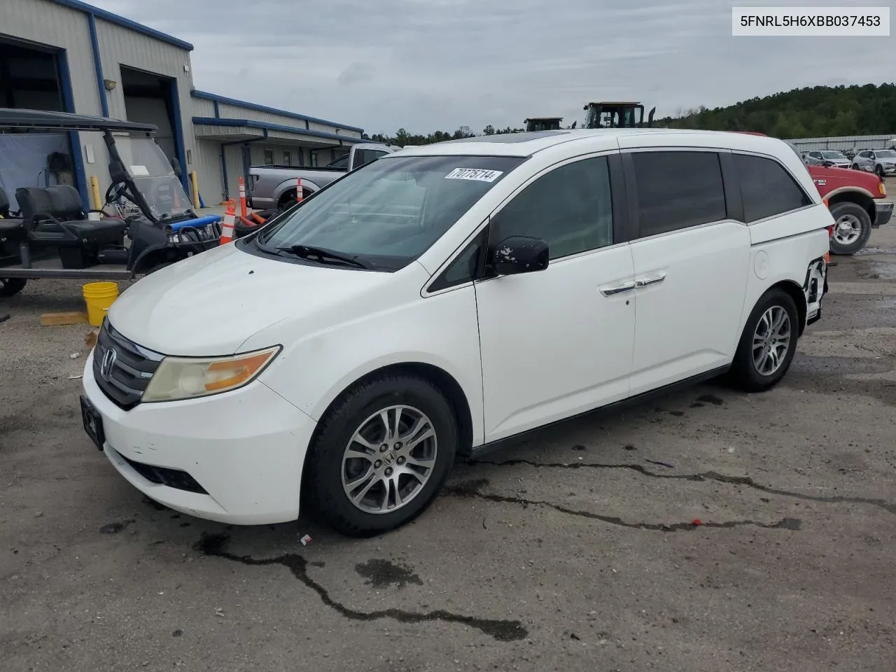 5FNRL5H6XBB037453 2011 Honda Odyssey Exl