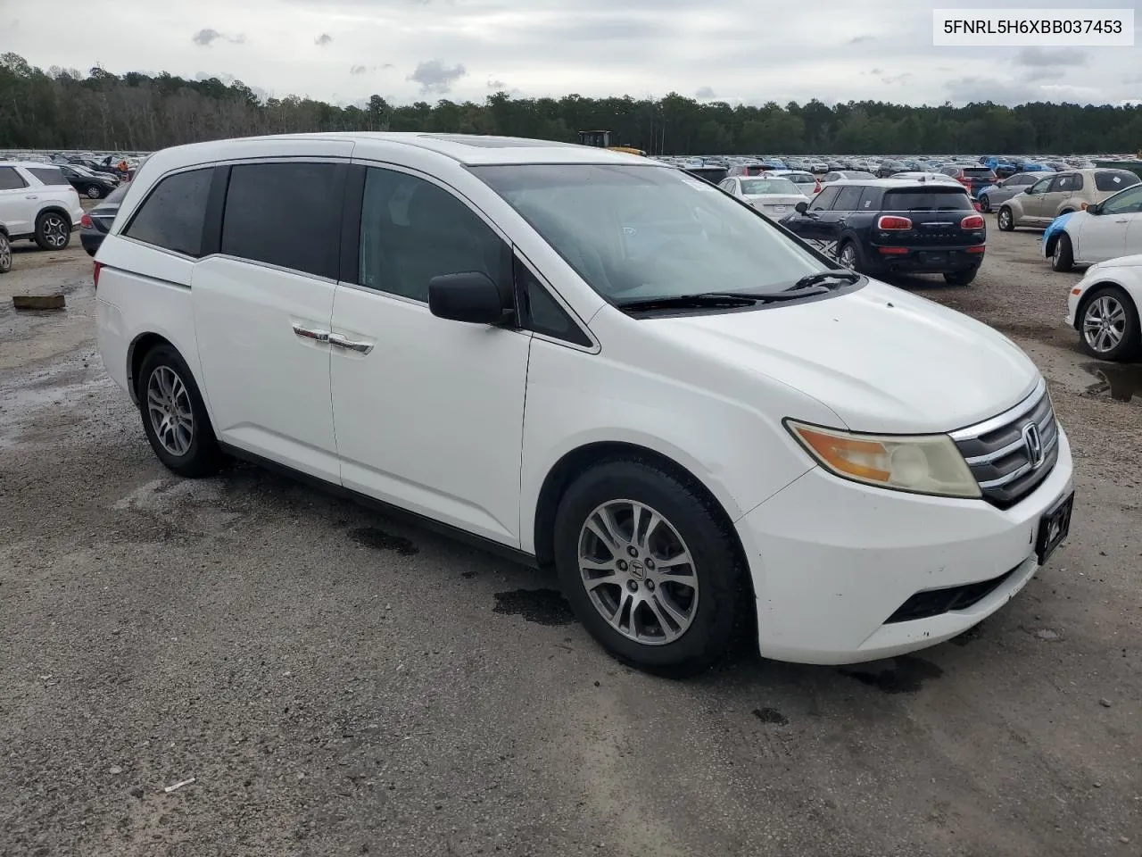 5FNRL5H6XBB037453 2011 Honda Odyssey Exl