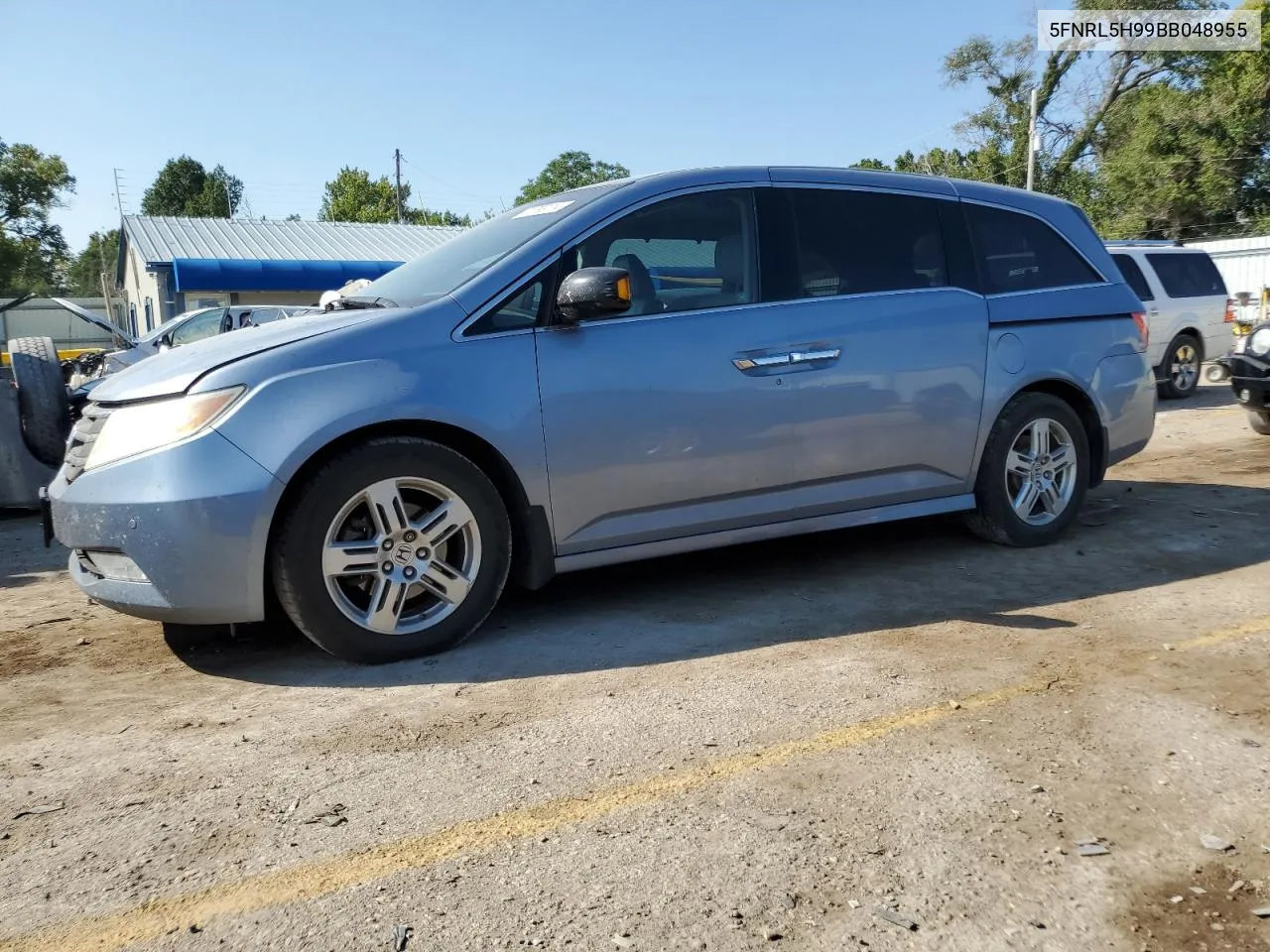 2011 Honda Odyssey Touring VIN: 5FNRL5H99BB048955 Lot: 70799114