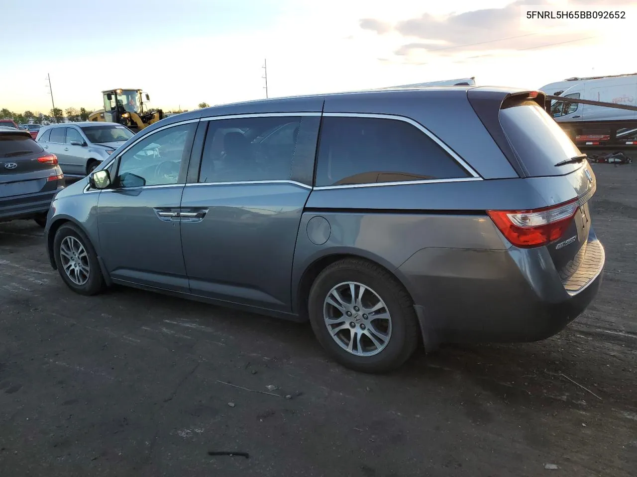 2011 Honda Odyssey Exl VIN: 5FNRL5H65BB092652 Lot: 71553364