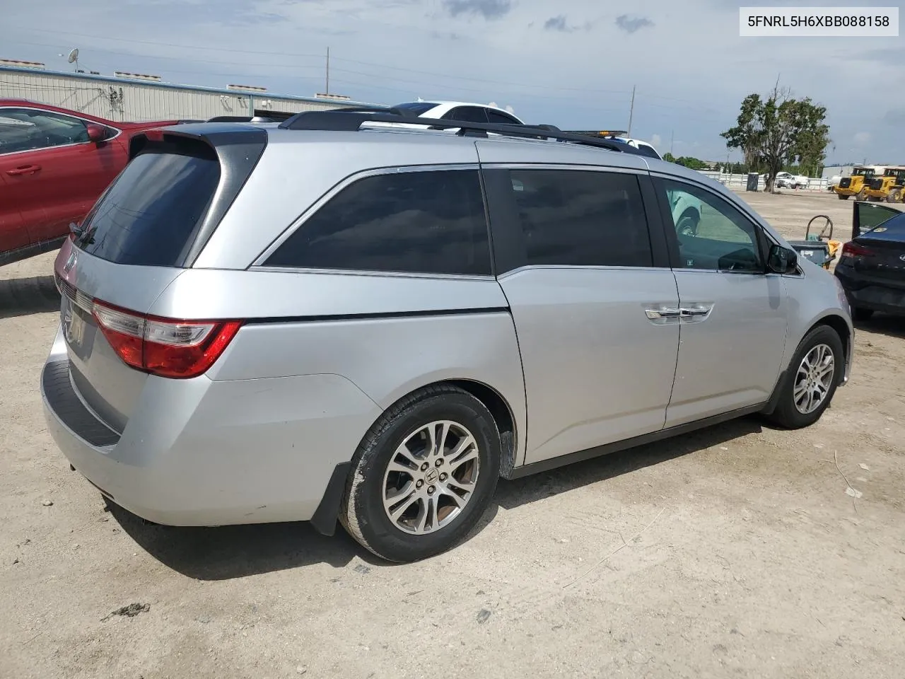 2011 Honda Odyssey Exl VIN: 5FNRL5H6XBB088158 Lot: 71672944