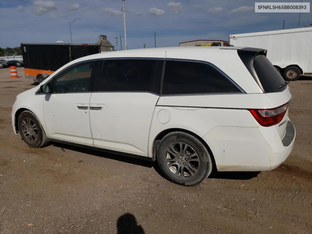 2011 Honda Odyssey Exl VIN: 5FNRL5H65BB008393 Lot: 71995404