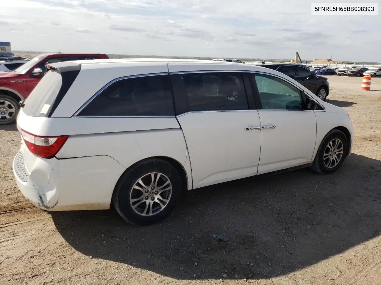 2011 Honda Odyssey Exl VIN: 5FNRL5H65BB008393 Lot: 71995404