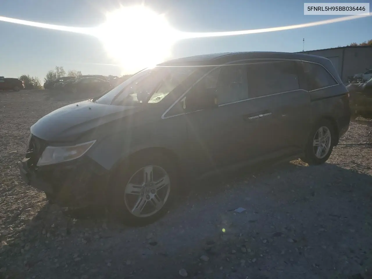 5FNRL5H95BB036446 2011 Honda Odyssey Touring