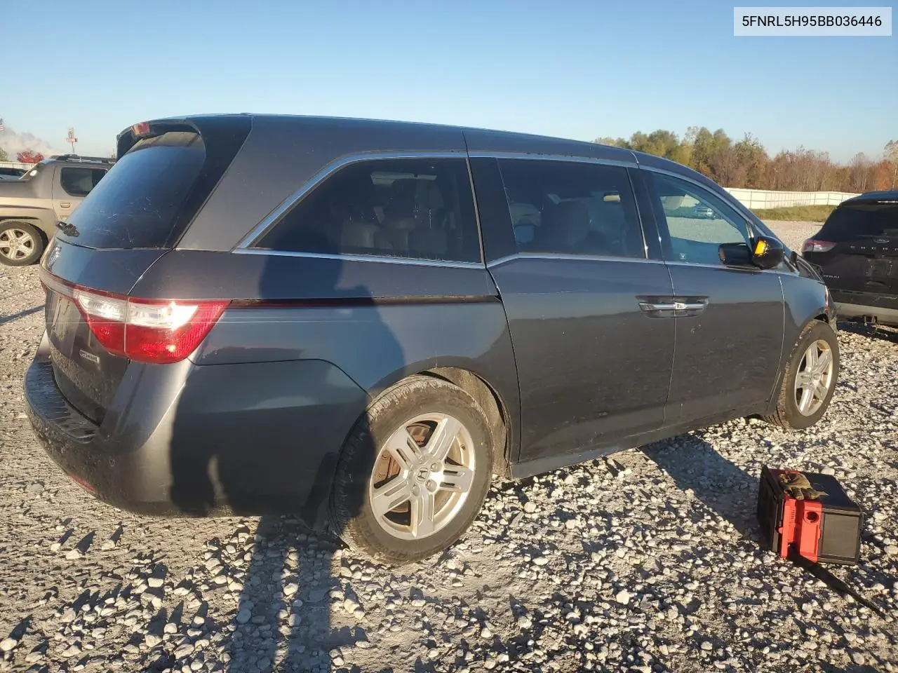5FNRL5H95BB036446 2011 Honda Odyssey Touring