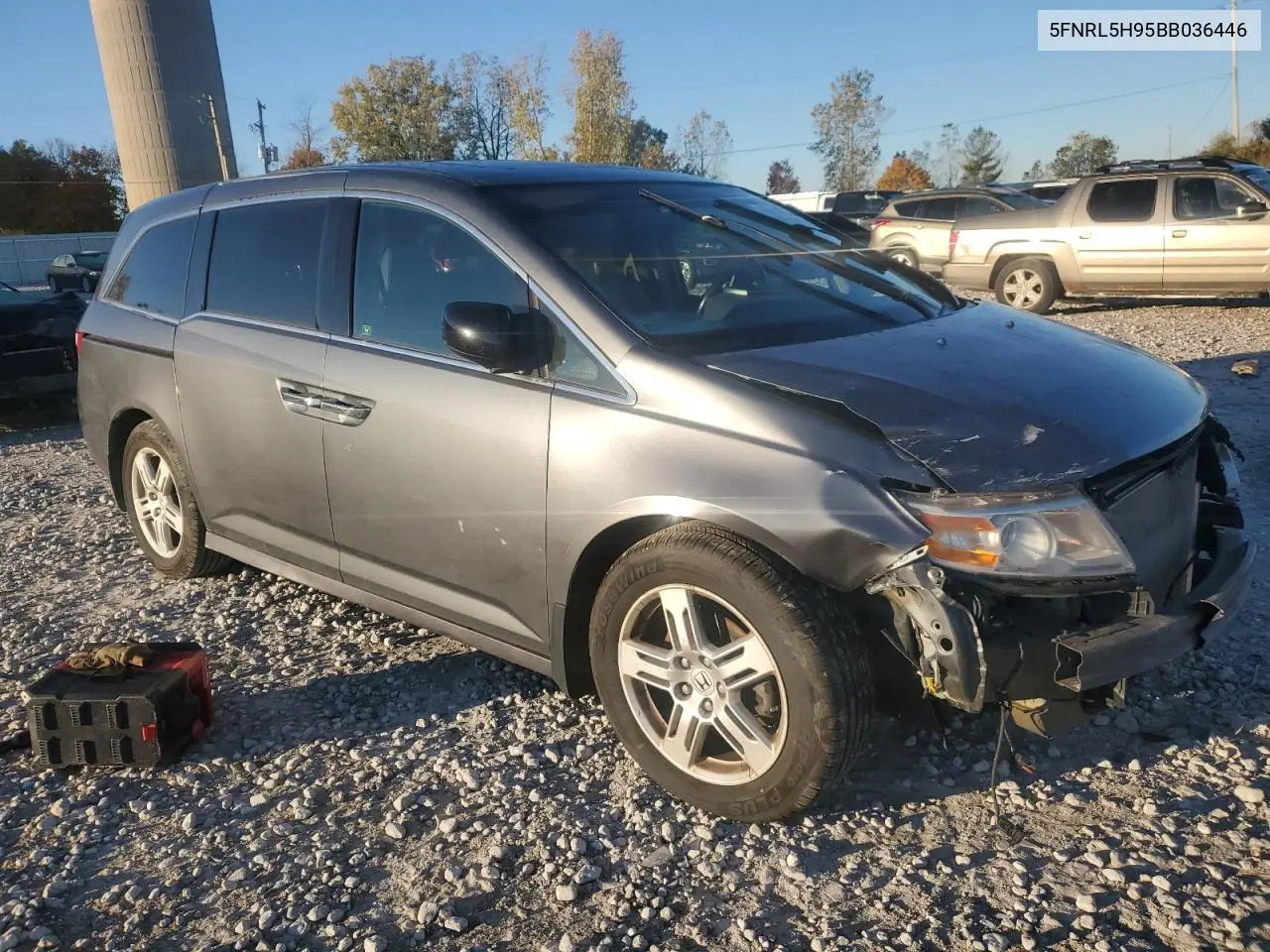 5FNRL5H95BB036446 2011 Honda Odyssey Touring