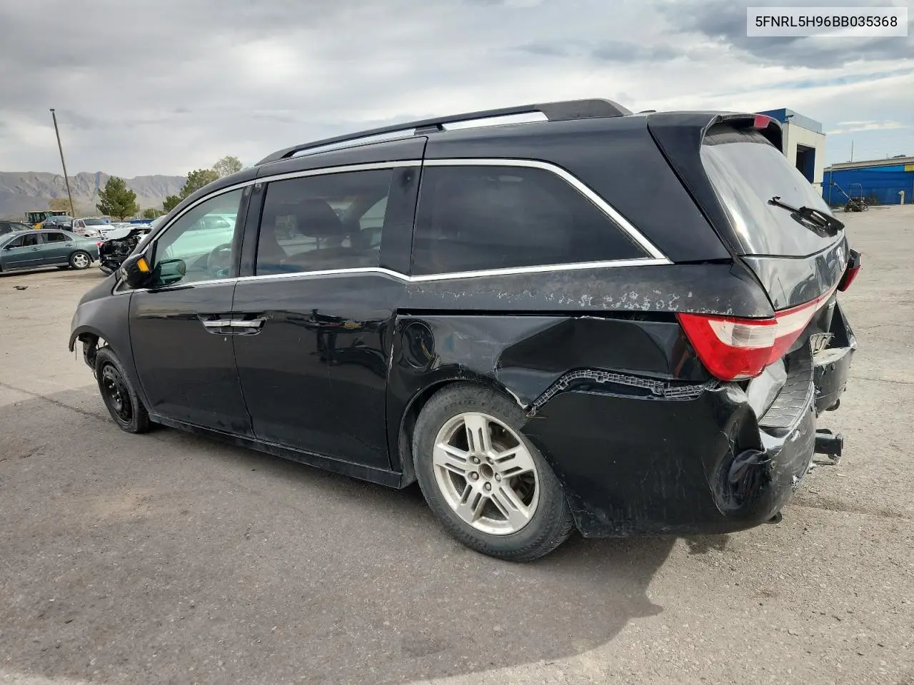 5FNRL5H96BB035368 2011 Honda Odyssey Touring