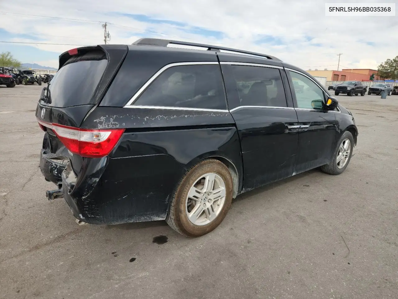 5FNRL5H96BB035368 2011 Honda Odyssey Touring