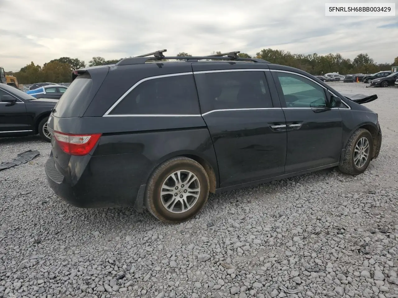5FNRL5H68BB003429 2011 Honda Odyssey Exl