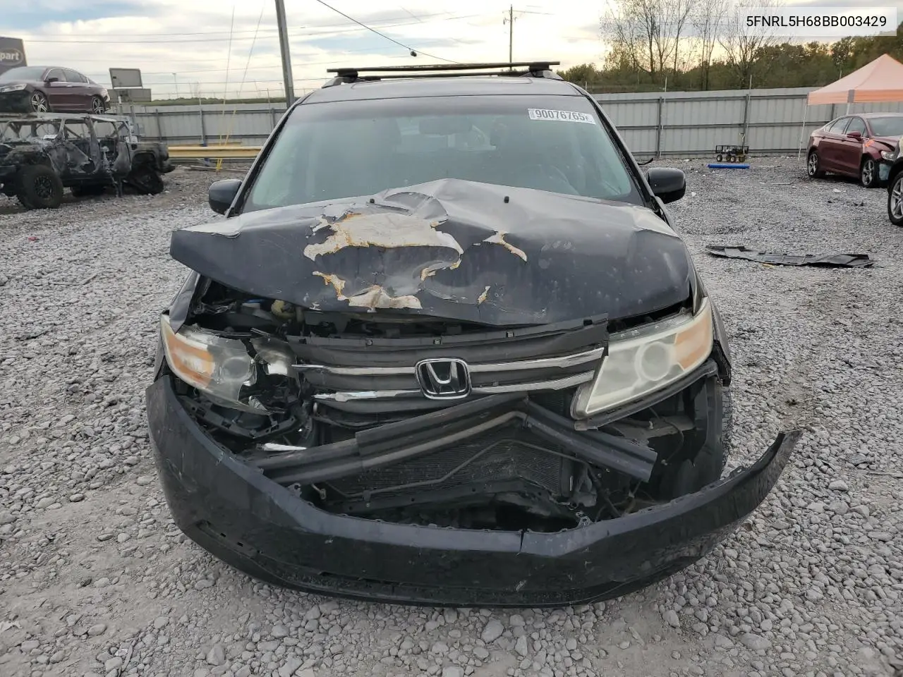 5FNRL5H68BB003429 2011 Honda Odyssey Exl