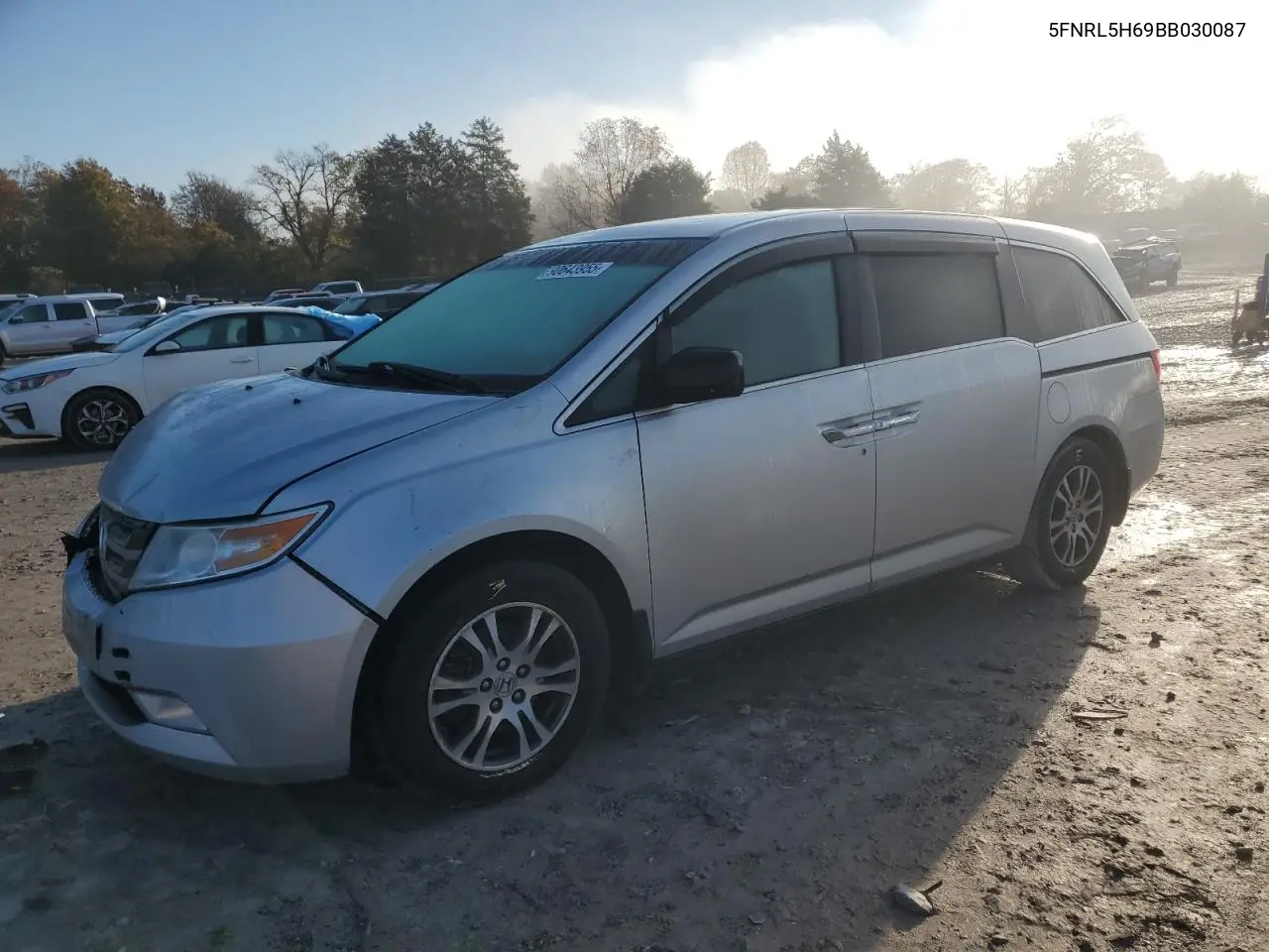 5FNRL5H69BB030087 2011 Honda Odyssey Exl