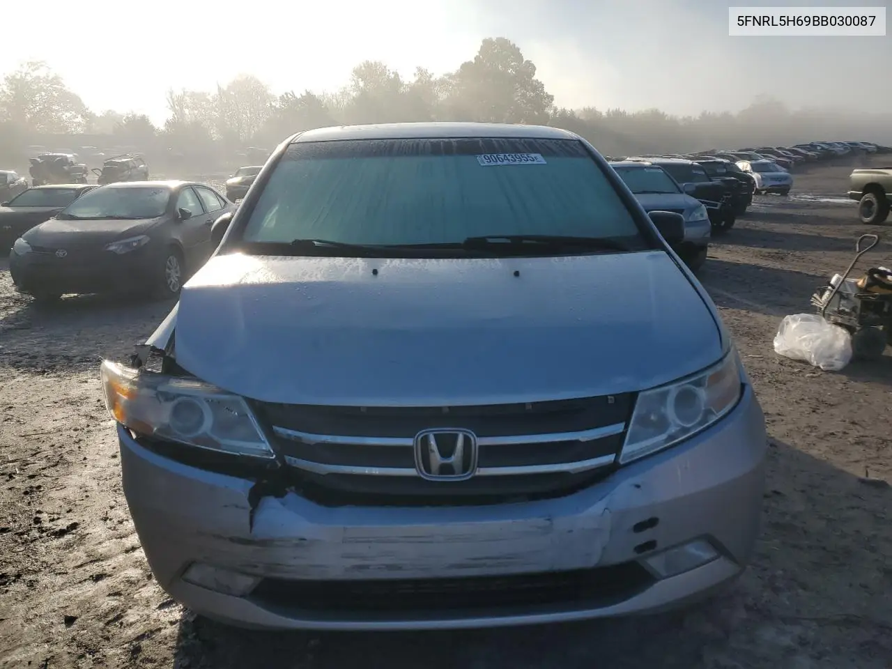 5FNRL5H69BB030087 2011 Honda Odyssey Exl