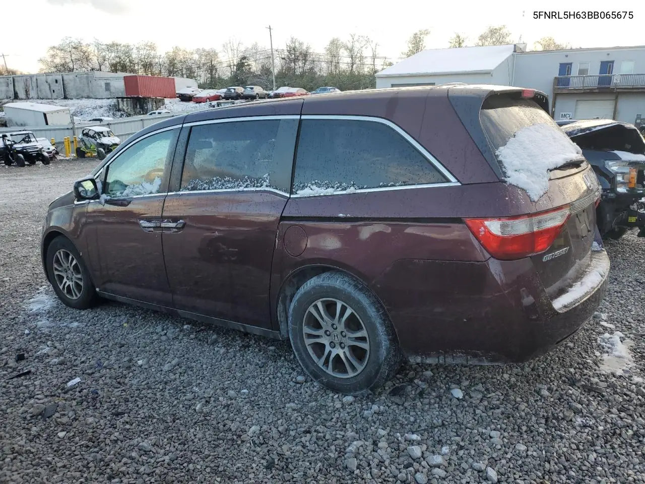 5FNRL5H63BB065675 2011 Honda Odyssey Exl
